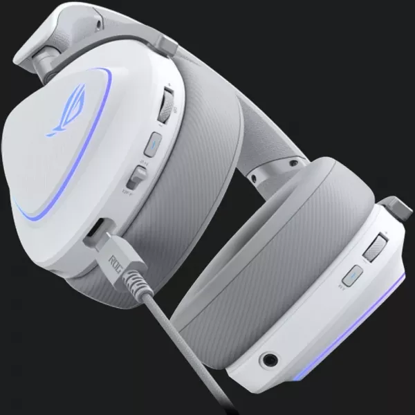 Ігрова гарнітура ASUS ROG Delta II (White) (UA)