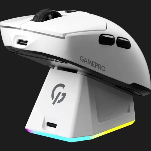 Миша GamePro Genesis Airmaster (White) (UA)