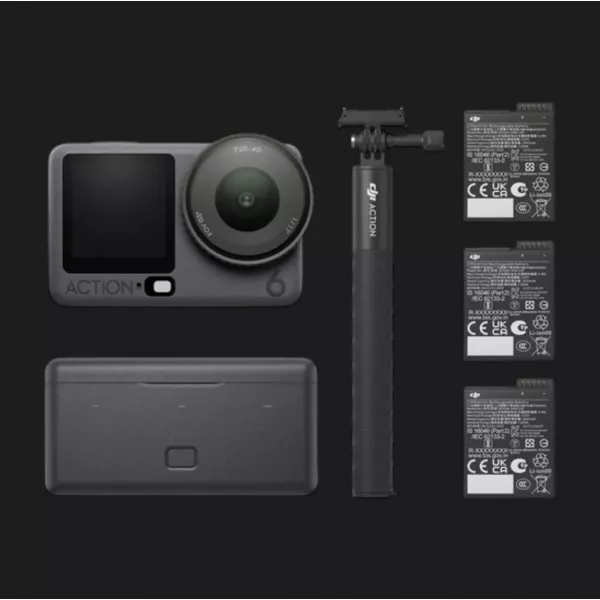 Екшн-камера DJI Osmo Action 6 Adventure Combo