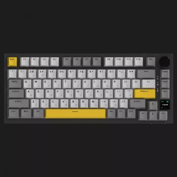 Клавіатура ігрова Ajazz AK820 PRO Gift Switch (Black) (AK820PRO-G-BGY) (UA)