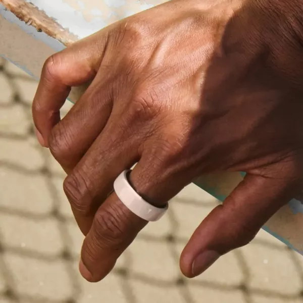 Смарт-кільце Oura Ring 4 Ceramic Cloud Size 12