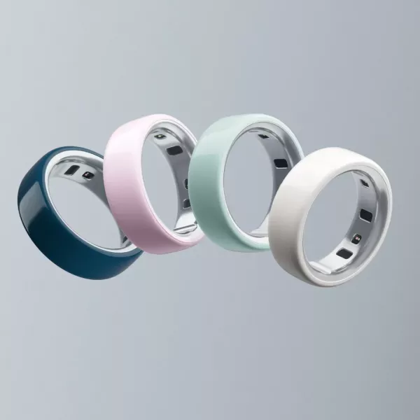 Смарт-кільце Oura Ring 4 Ceramic Midnight Size 8