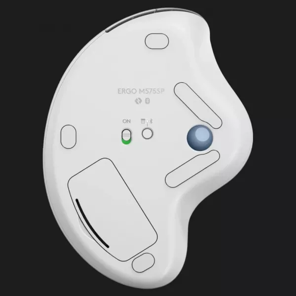 Миша бездротова Logitech Ergo M575S (White) (UA)