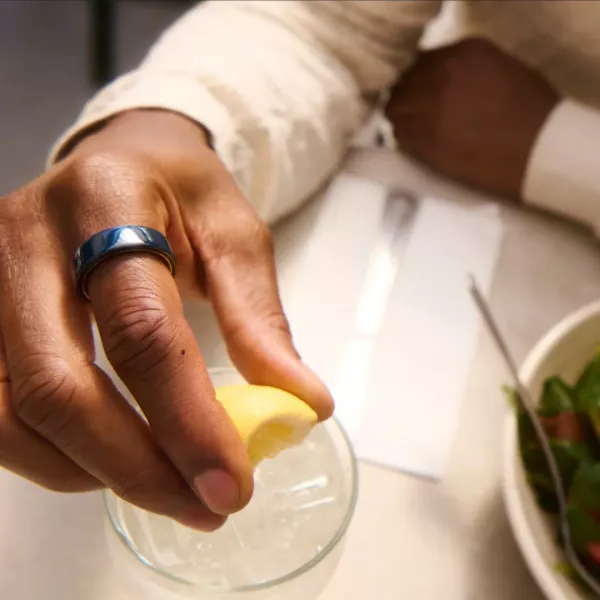 Смарт-кільце Oura Ring 4 Ceramic Midnight Size 11