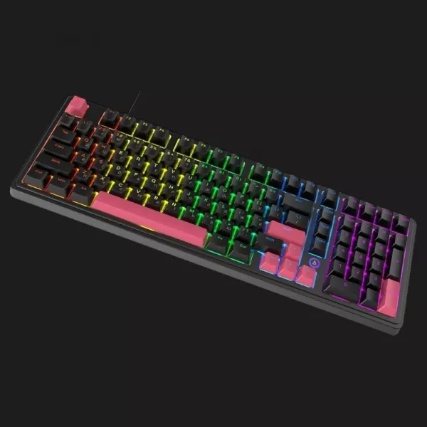 Клавіатура Ajazz AK980 Red Switch (Black/Red) (UA)