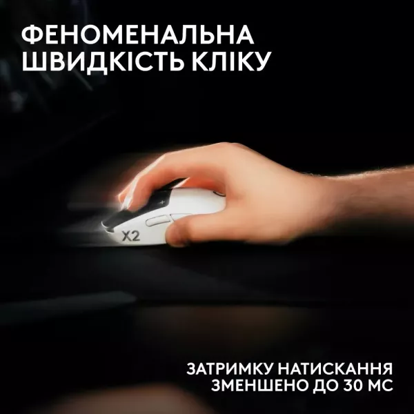 Ігрова миша Logitech G PRO X2 Superstrike Lightspeed (EU)