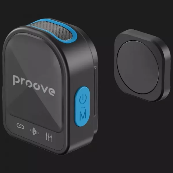 Бездротовий петличний мікрофон Proove DualCast