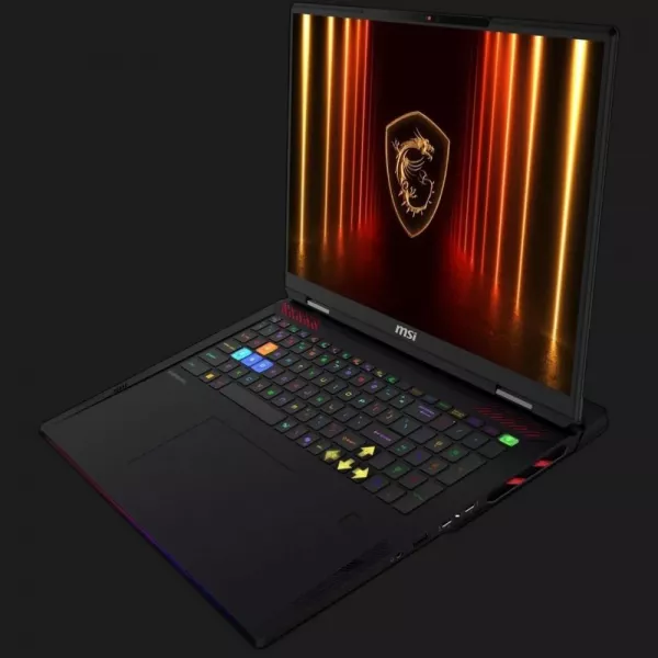 Ноутбук MSI Raider 18 HX AI A2XWIG 18" (Intel Core Ultra 9/16GB/1TB (SSD)/RTX 5080) (A2XWIG-614US) (Standard)