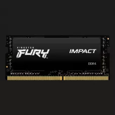Оперативна памʼять Kingston Fury Impact SO-DIMM DDR4 32GB 1x32GB 3200MHz (KF432S20IB/32)