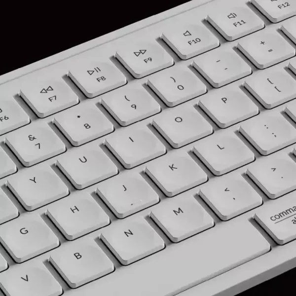 Клавіатура мембрана Keychron B1 Pro (Ivory White) (UA)