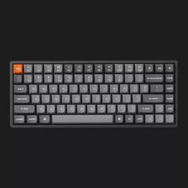 Ігрова клавіатура Keychron K2 Max 84 Key RGB Hot-Swap Keychron Super Red (Black) (K2M-J1-UA)