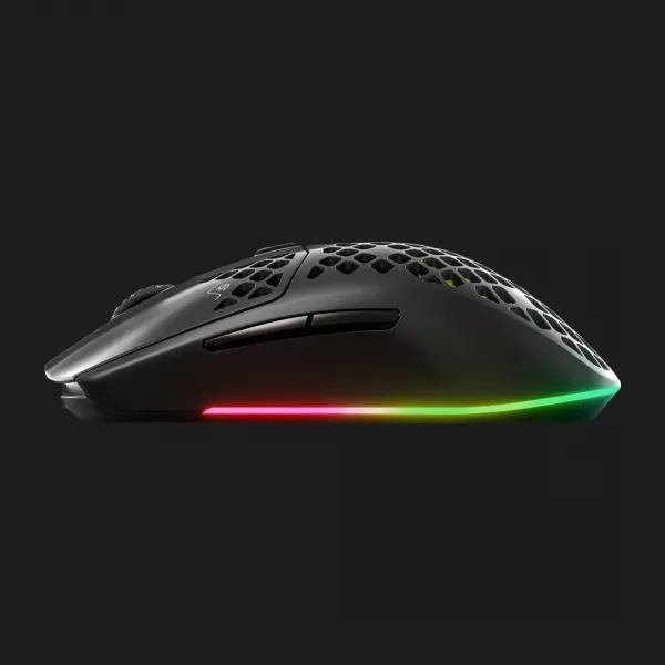 Ігрова миша SteelSeries Aerox 3 Wireless (Onyx Black) (UA)