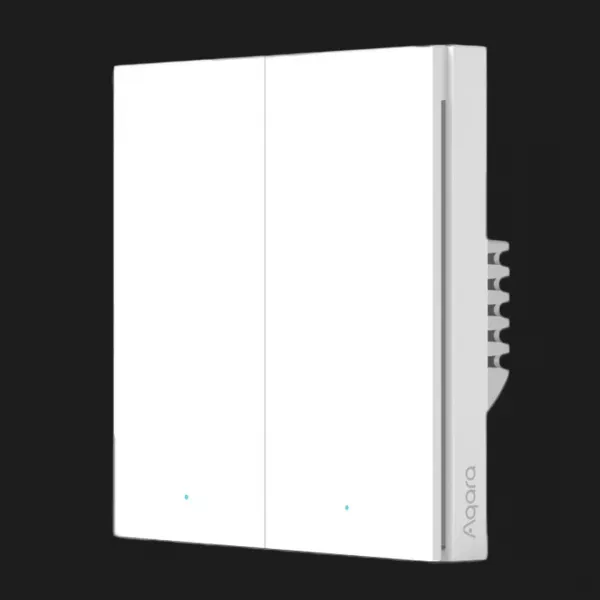 Розумний вимикач Aqara Smart Wall Switch H1 (with neutral, double rocker)