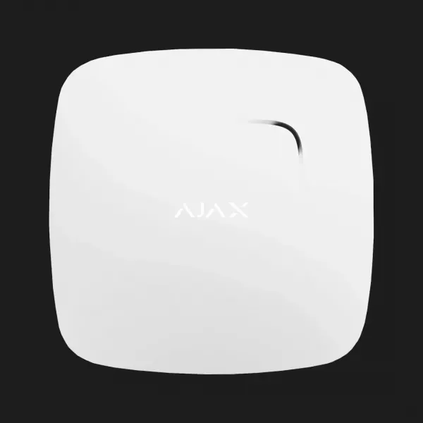Датчик диму Ajax FireProtect, Jeweller, бездротовий, (White)