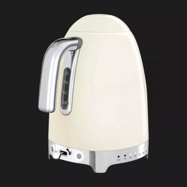 Електрочайник SMEG з регулятором температури (Cream)
