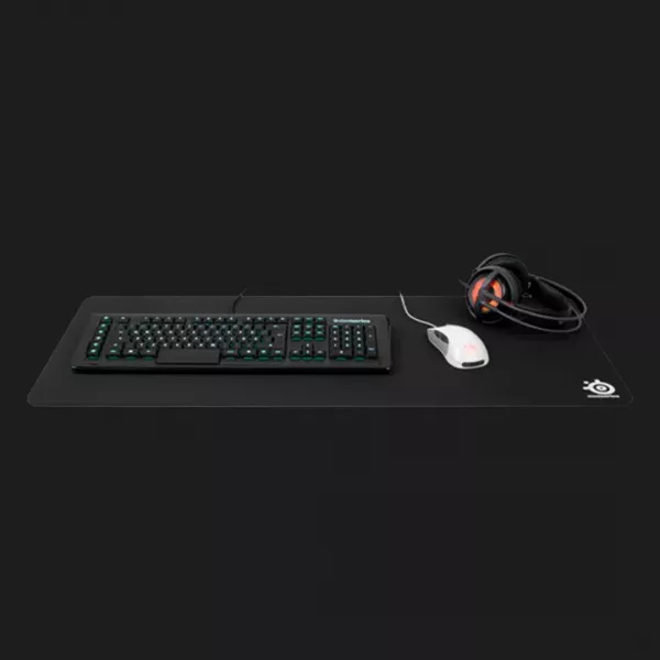 Ігрова поверхня STEELSERIES QcK Edge XL (63824) (Black) (UA)