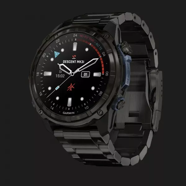 Garmin Descent Mk3i 51mm Carbon Gray DLC Titanium with DLC Titanium Band