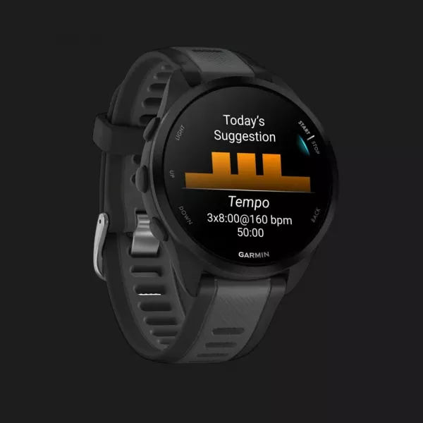 Garmin Forerunner 165 Music (Black/Slate Gray)