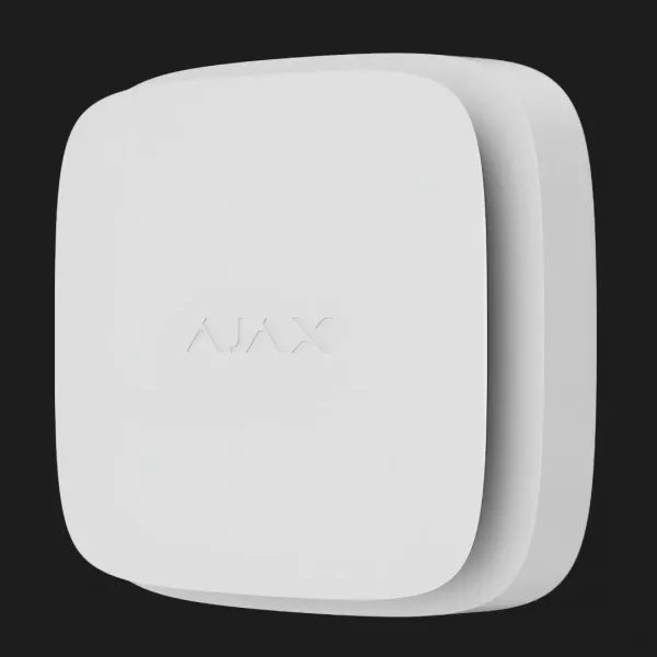 Датчик диму та температури Ajax FireProtect 2 RB Heat Smoke Jeweler (Змінна батарея) (White)