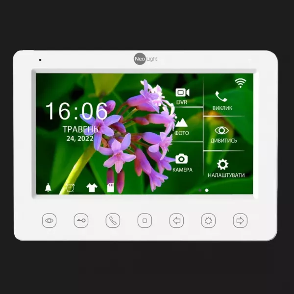 Комплект відеодомофону Neolight NeoKIT HD + WiFi (Black)