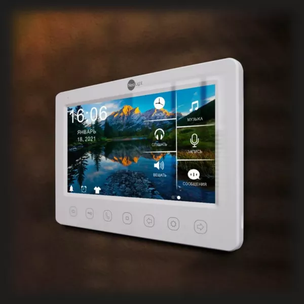 Відеодомофон Neolight Kappa + HD WF (White)
