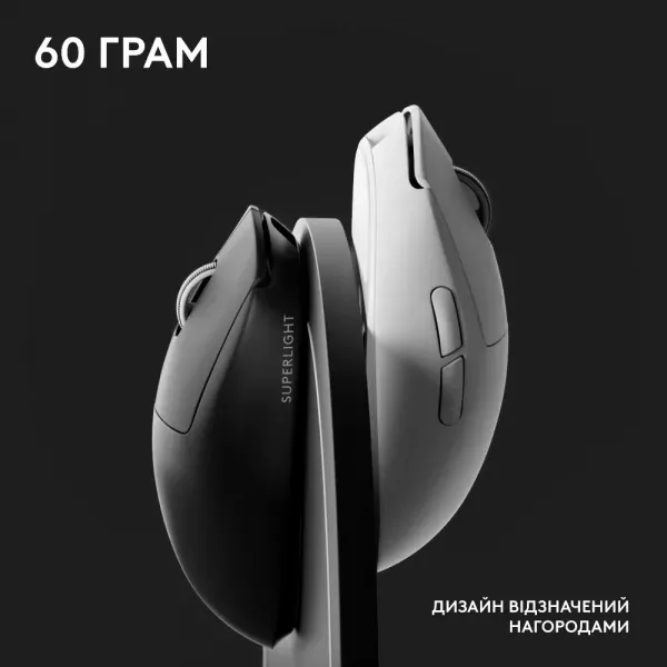 Ігрова миша Logitech G Pro X Superlight 2 (White) (UA)