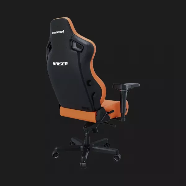 Крісло ігрове Anda Seat Kaiser 4 Size XL Premium PVC (Orange) (UA)