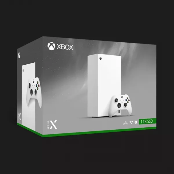 Ігрова приставка Microsoft Xbox Series X Digital Edition (Robot White) (1TB)
