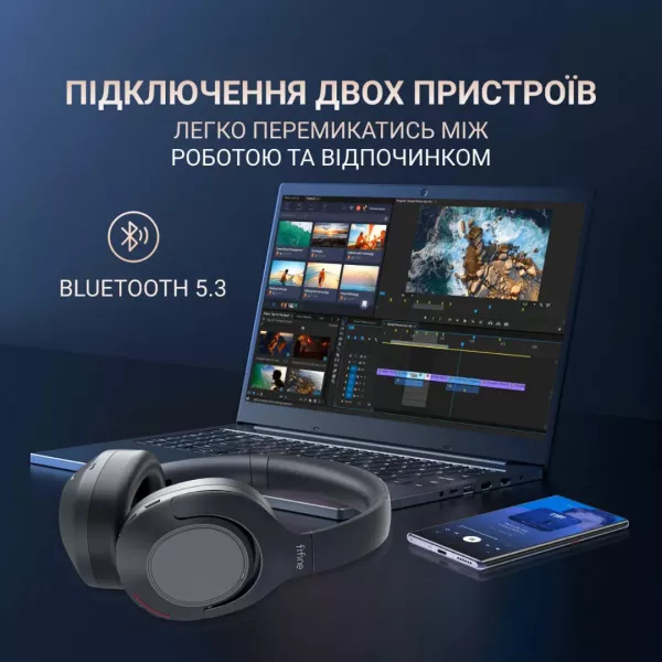 Ігрова гарнітура Fifine X3 (Black)