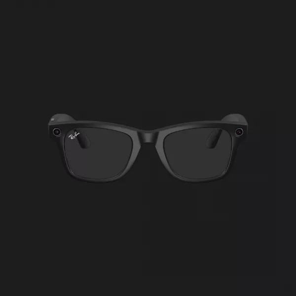 Смарт-окуляри Ray-Ban Meta Wayfarer Large Matte Black/Clear to Graphite Green Transitions (RW4008 601S1M 53-22) (L)