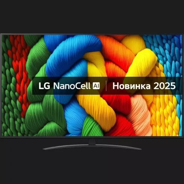 Телевізор LG 65 65NANO81A6A (UA)