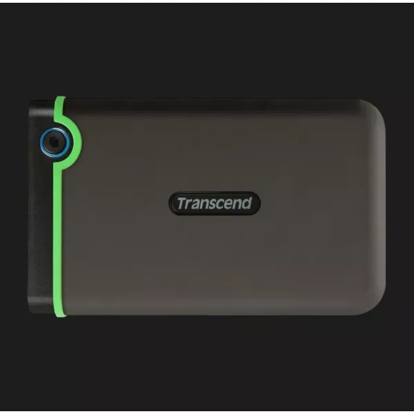 Портативний жорсткий диск Transcend 2TB USB 3.1 StoreJet 25M3 (Iron Gray)