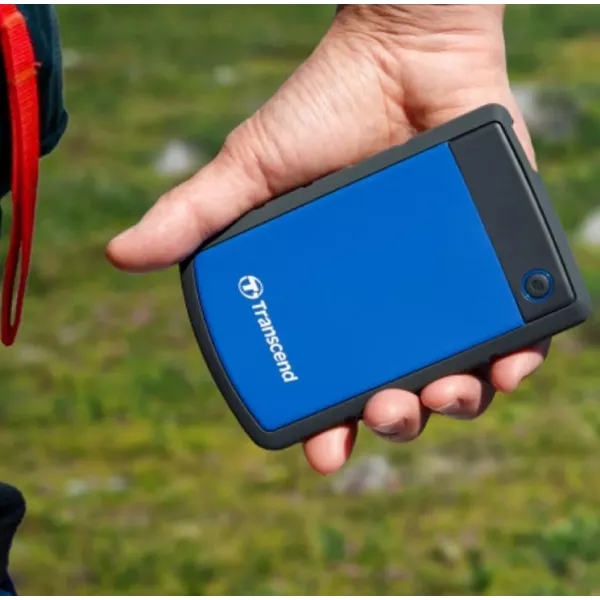 Портативний жорсткий диск Transcend 4TB USB 3.1 StoreJet 25H3 (Blue)