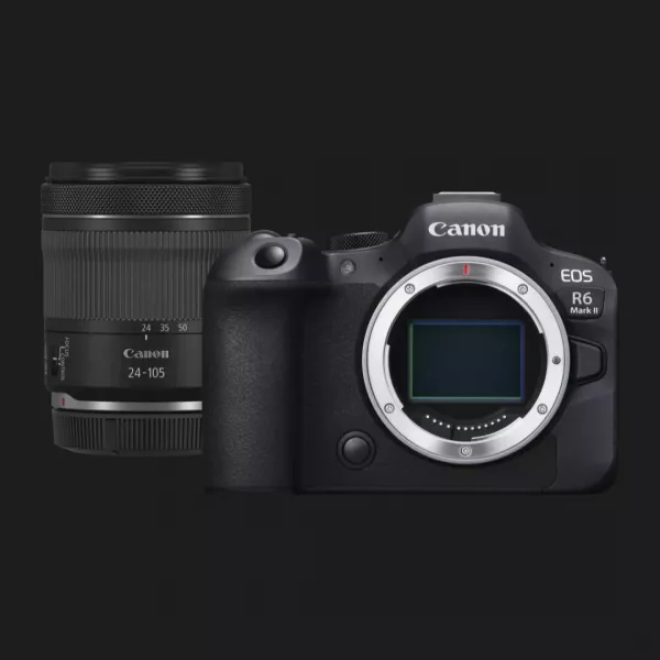 Цифровий фотоапарат Canon EOS R6 Mark II kit 24-105mm IS STM (5666C030) (Standard)