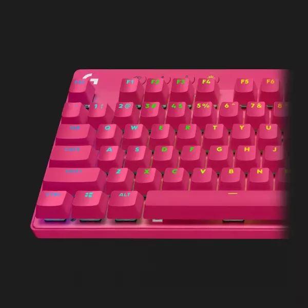 Ігрова клавiатура Logitech G PRO X TKL Rapid (Magenta) (UA)