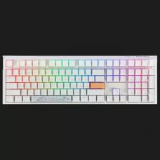 Клавіатура ігрова Ducky One 3 Cherry MX Blue RGB (White) (UA)