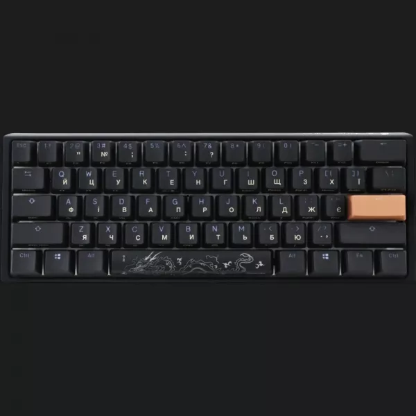 Клавіатура ігрова Ducky One 3 Mini Cherry MX Red RGB (Black) (UA)