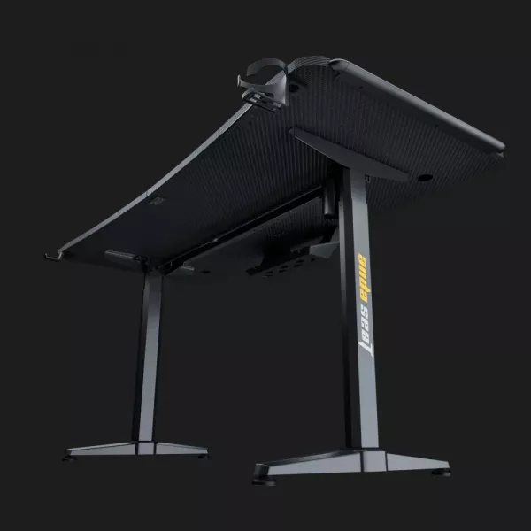 Комп'ютерний стіл Anda Seat Terminator RGB (Black) (AD-D-DD1-1600L-01-B)