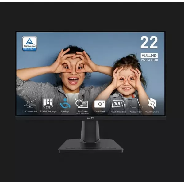 Монітор MSI 21.45" PRO MP225V VA 100Hz (UA)