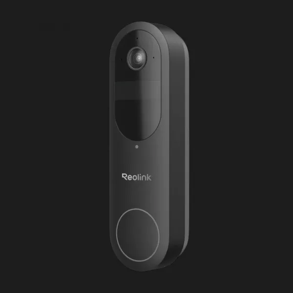 Відеодзвінок Reolink D340B (Video Doorbell Wi-Fi/АКБ) (Black)