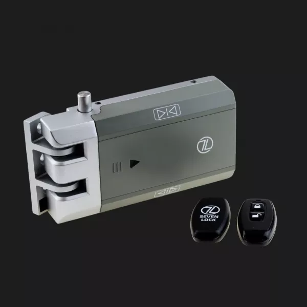 Розумний замок невидимка SEVEN Lock SL-7709 (Gray)