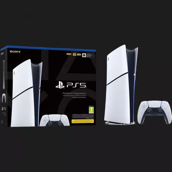 Ігрова приставка Sony PlayStation 5 Slim (Digital Edition) (825GB) (UA)