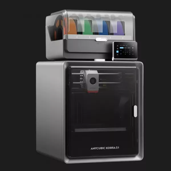 3D-принтер Anycubic Kobra S1 Combo (Black)