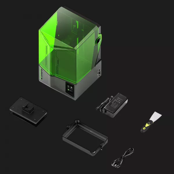 3D-принтер ELEGOO Saturn 4 (Gray/Green)