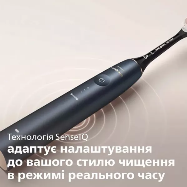 Зубна електрощітка Philips Sonicare DiamondClean Prestige 9900 (Dark Blue)