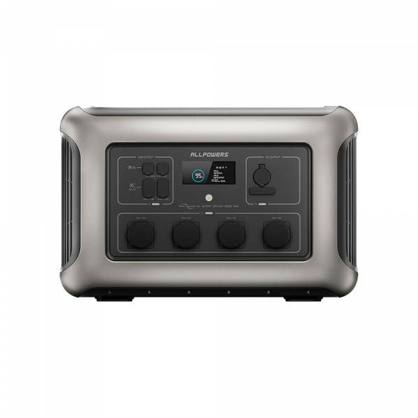 Зарядна станція Allpowers R4000 3600Wh 4000W Portable Power Station LiFePO4 (AP-SS-011-BLA-EU)