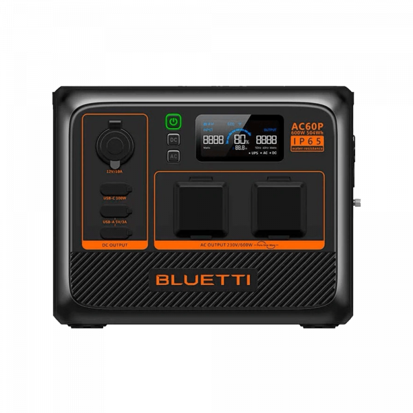 Зарядна станція BLUETTI AC60P 504Wh 600W